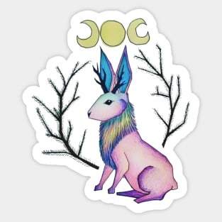 Magical Jackalope Sticker